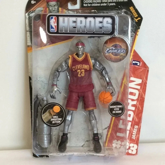 NIB LeBron James #23 Cleveland Cavaliers Figurine - Picture 1 of 5